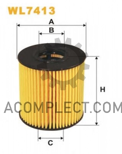Фильтр масла Ford Wix Filters WL7413