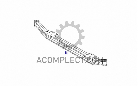Балка передняя (голая) Atego + (б/у) Mercedes-Benz 9753310101