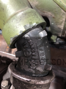 Соединитель коллектора (впускного) 814+ (б/у) Mercedes-Benz 3660980516