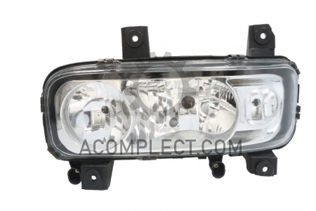 Фара основная (L) (гладкая) Atego Tangde TD01-50-017L