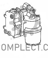 Корпус фильтра масляного OM364 Rex+ (б/у) Mercedes-Benz 3641800111