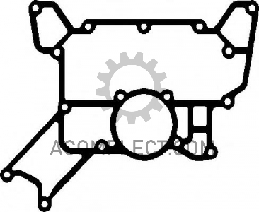 Сальник охладителя смазки Elring EL052351