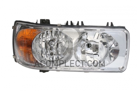 Фара основная (R) (гладкая) Daf Euro3 Tangde TD01-61-005R