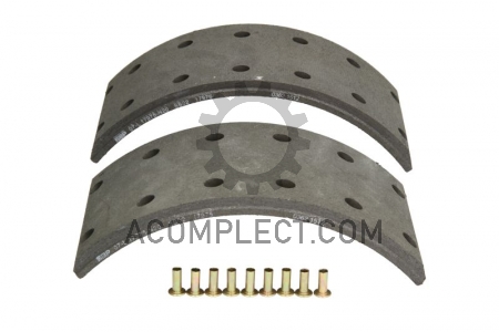 Накладки тормозные 1р-т (120мм) (с закл.) 814 Grantex 17280.10