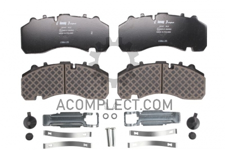 Колодки тормозные (29167) R22.5 (прицепа) Contech 29167 30