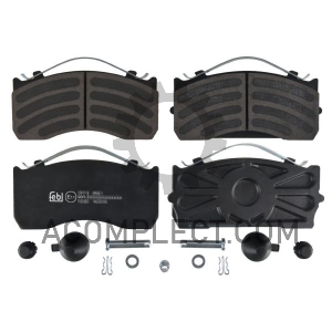 Колодки тормозные (29115) R17.5...