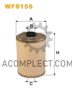 Фильтр топливный REX/814 Wix Filters WF8156