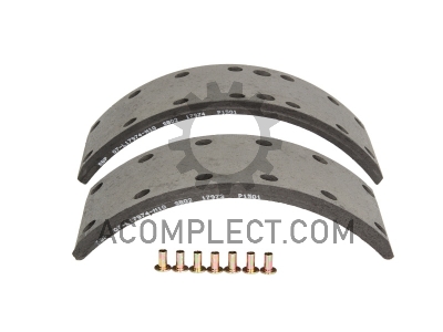 Накладки тормозные 1р-т (102мм) (с закл.) Rex SBP 07-L17974-N10