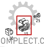 Кронштейн стабилизатора заднего (L/R) Vario+ (б/у) Mercedes-Benz 6673262540