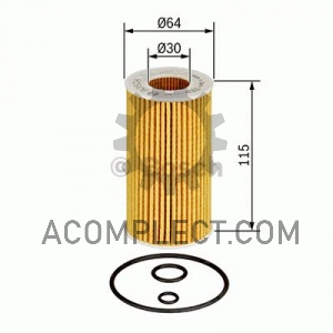 Фильтр масла Mercedes-Benz Bosch 1457437001